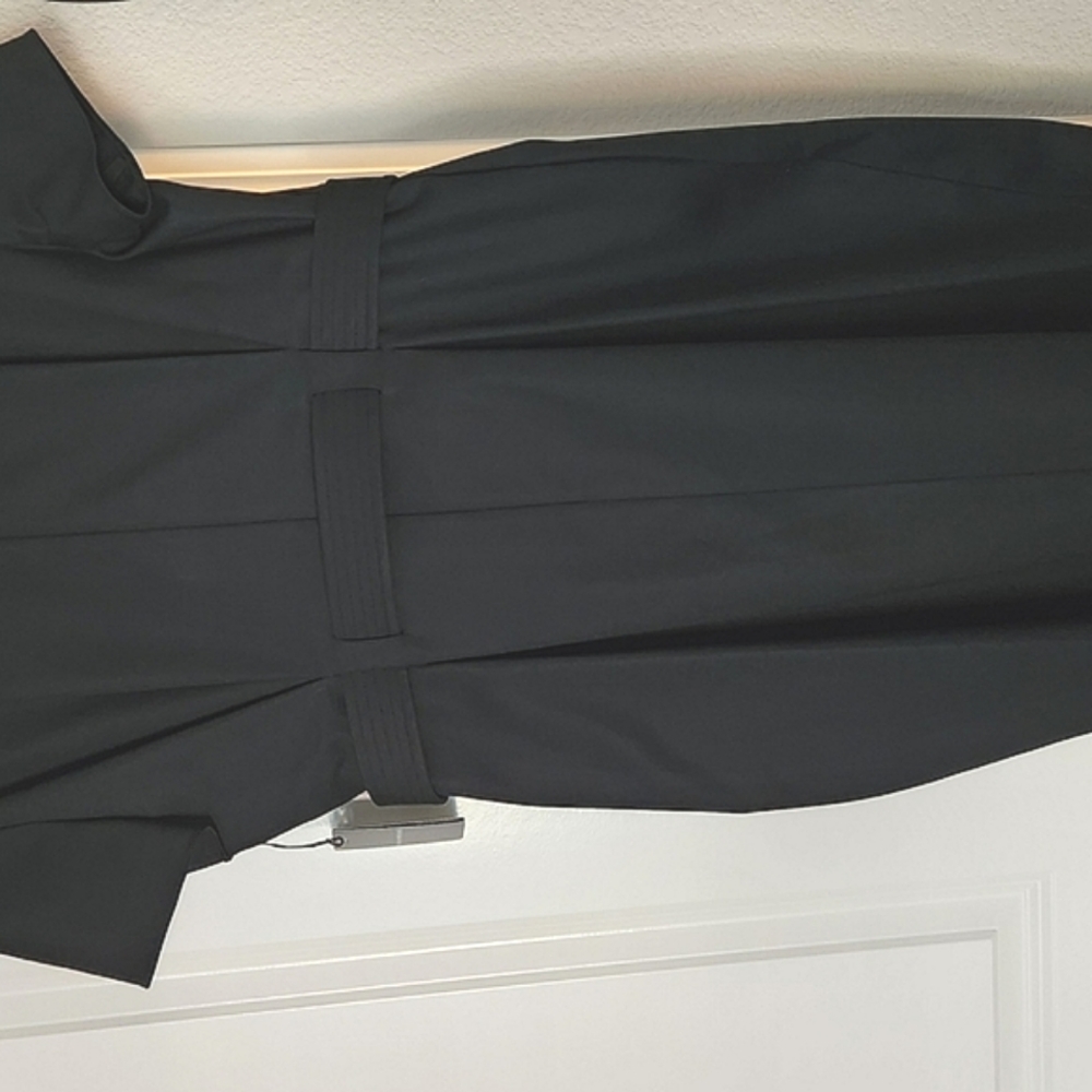 Emporio Armani Navy Blue Office Dress